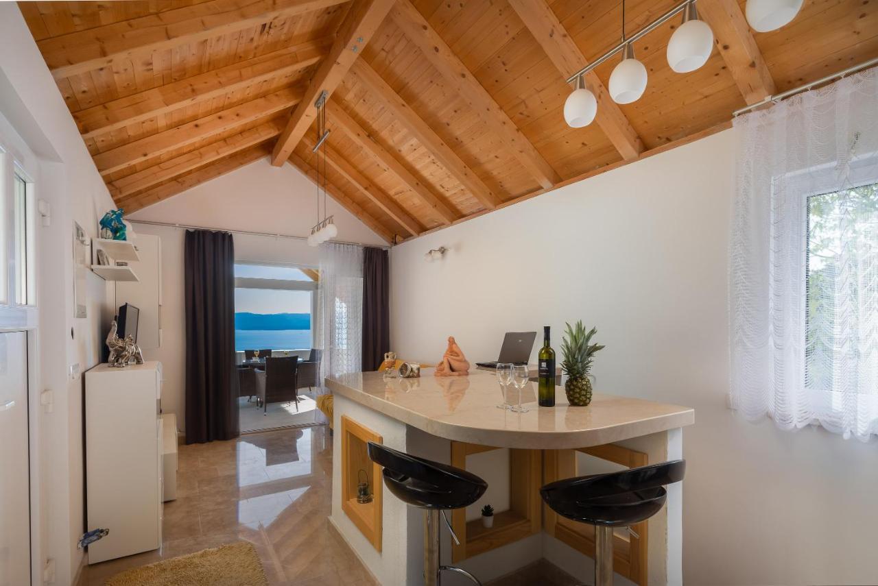 Villa Leoma With Heated Pool Marusici  Ngoại thất bức ảnh