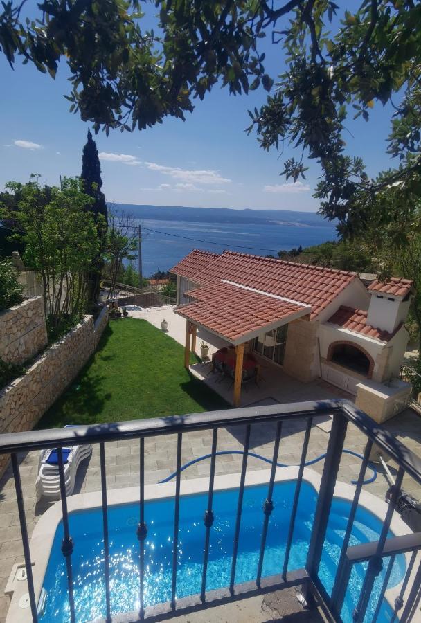 Villa Leoma With Heated Pool Marusici  Ngoại thất bức ảnh